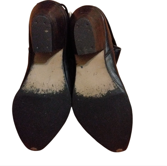 Code West Women's Black Western Boots Buckled Cowgirl Ankle Booties Sz 6 - Picture 7 of 9